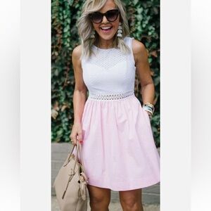 Lilly Pulitzer - Alivia Dress, Havana Pink, Yarn Die Seersucker